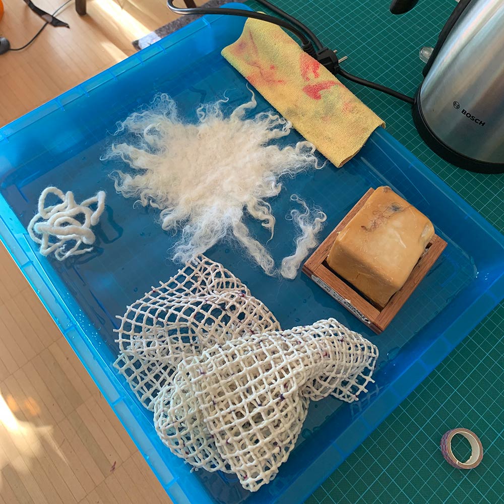 Foto Kunsttherapie Materialien